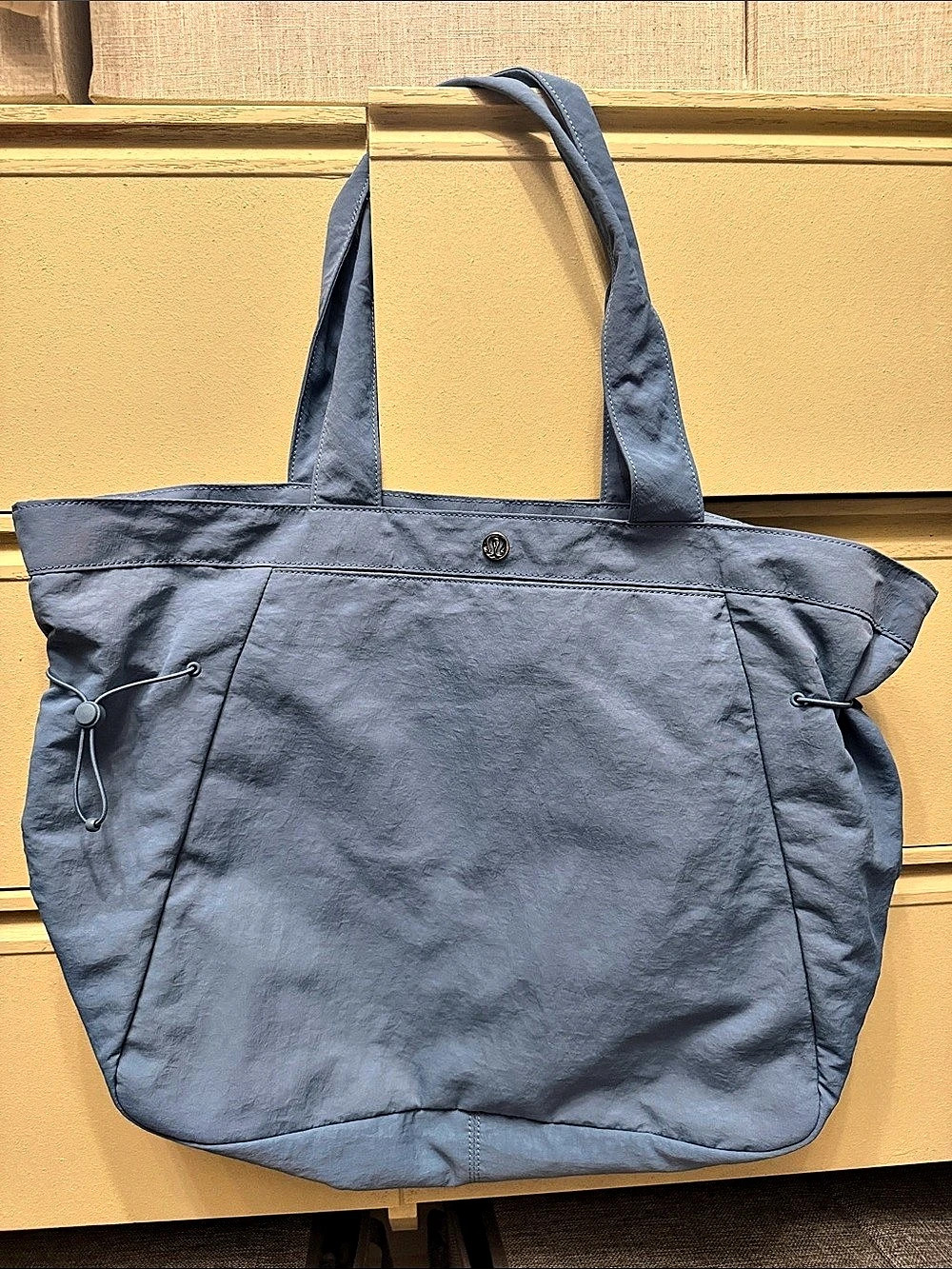 Lululemon Side-Cinch Shopper Bag 18L Blue Tote
